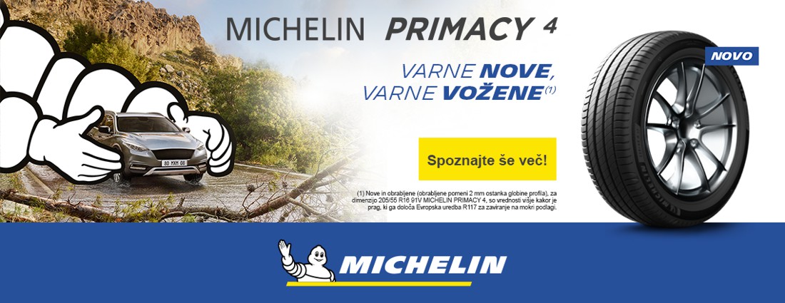 Nove pnevmatike MICHELIN Primacy 4