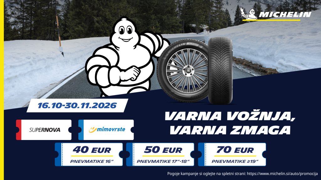 Varna vožnja, varna zmaga - prejmite bone v vrednosti do 70 EUR